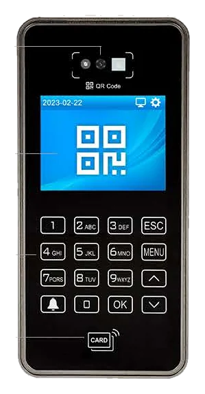 LEM 1008 attendance and access-control terminal