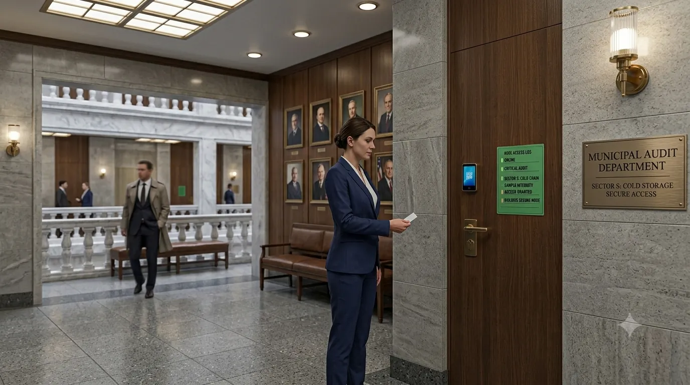 A facilities team at work